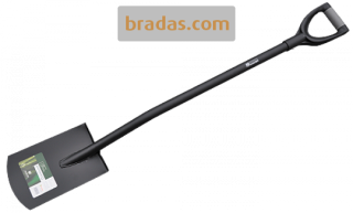 KT-W2226 WORTH Лопата с металлическим черенком 